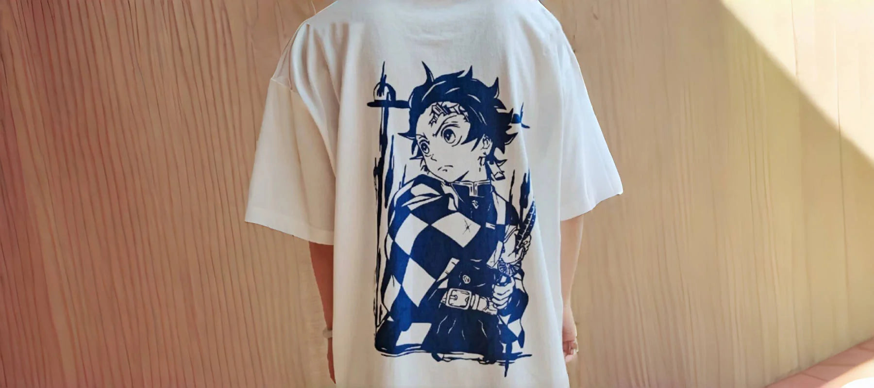 Demon Slayer anime T-shirt featuring Tanjiro – pure cotton shirt from weebmemes