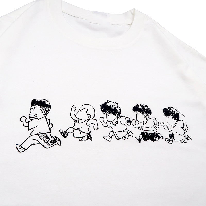 Pure Cotton Slam Dunk Cute T-skjorte