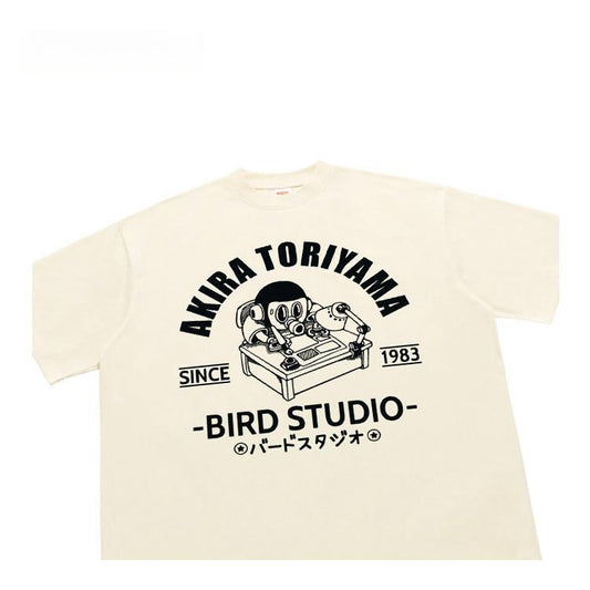 Drakboll i ren bomull till minne av Akira Toriyama T-shirt