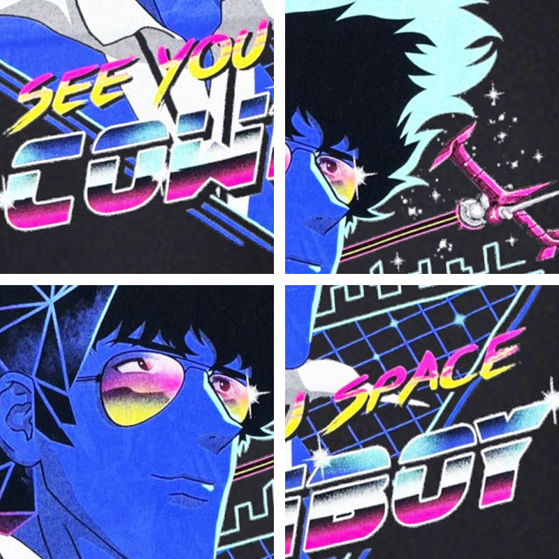 Jersey Cowboy Bebop de algodón puro