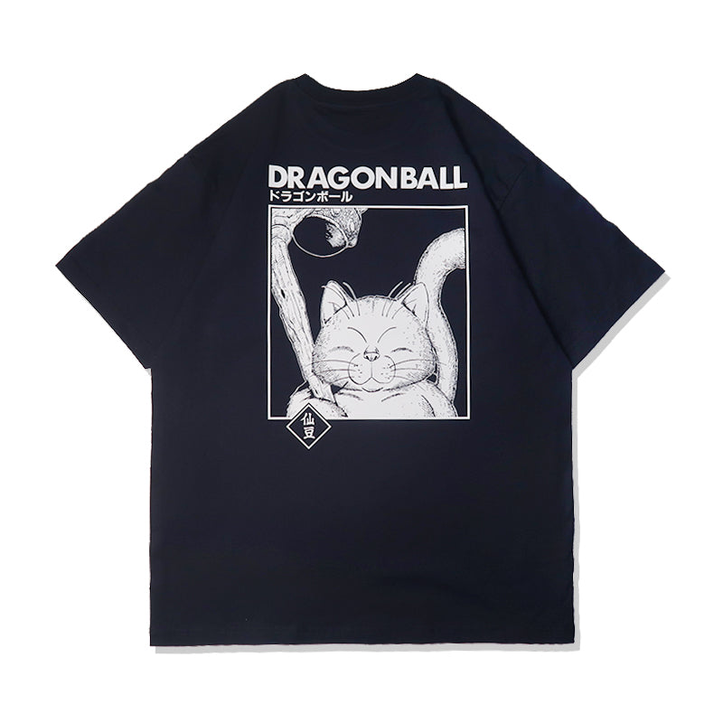 Camiseta de algodón puro de Dragon Ball Karin Sama