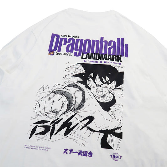 Pure Cotton Dragon Ball Goku Landmark långärmad T-shirt