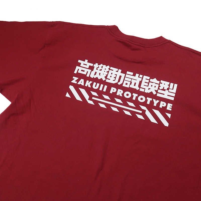T-shirt en pur coton avec prototype de l'anime Mobile Suit Gundam Zaku II
