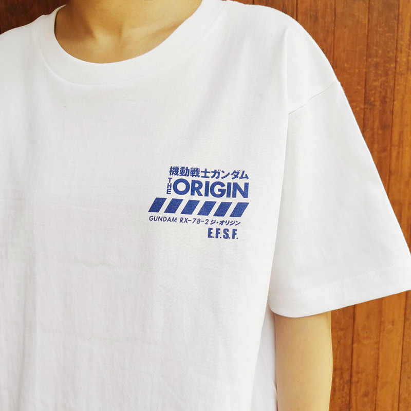 Καλοκαιρινό μπλουζάκι από καθαρό βαμβάκι για φορητές συσκευές Gundam EFSF