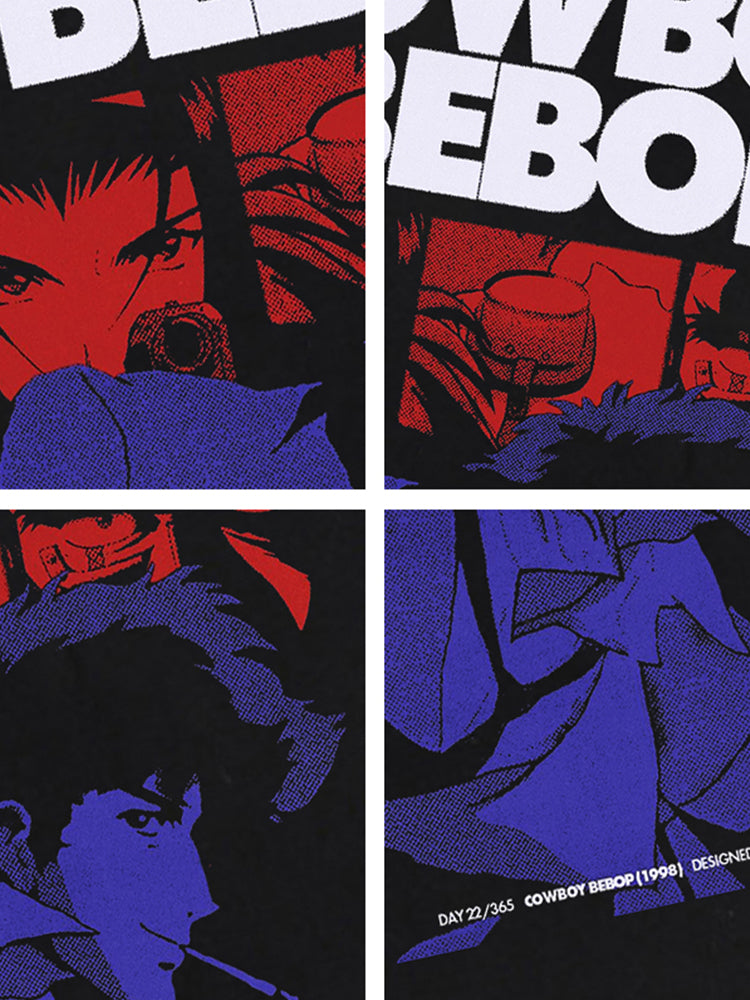 Maglietta Cowboy Bebop in puro cotone