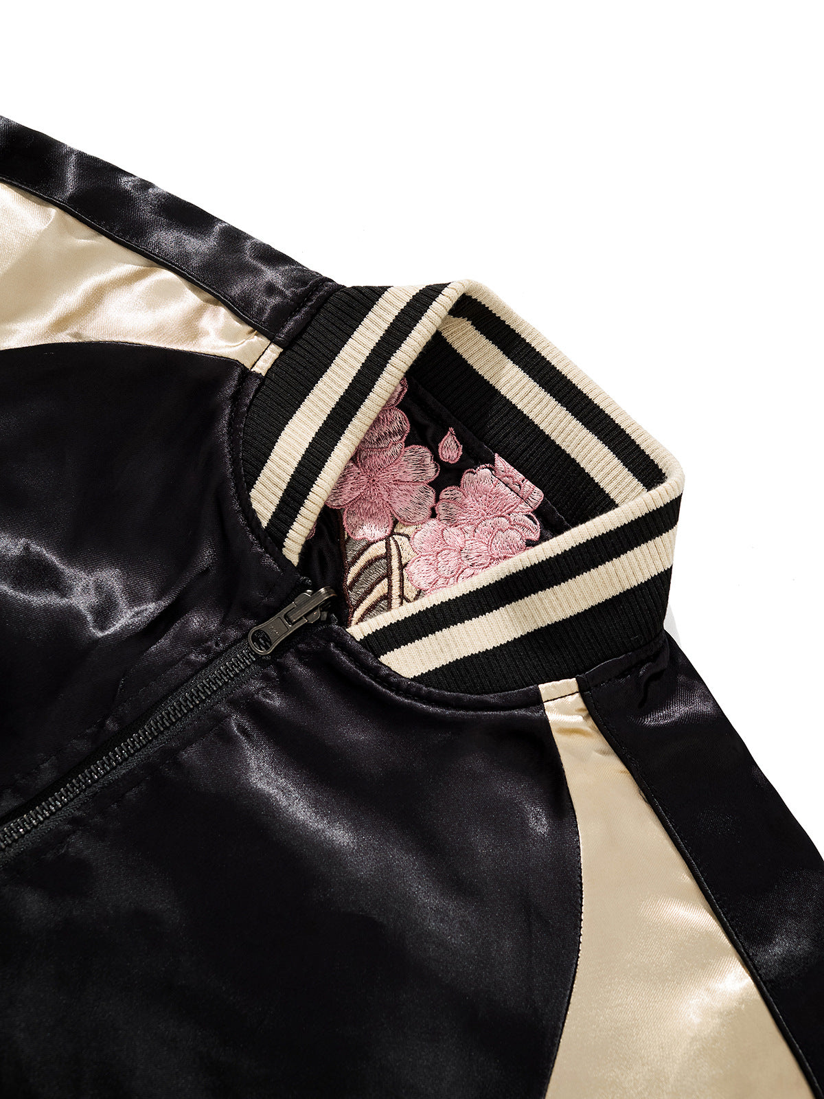 Dragon & Sakura Satin Jacket