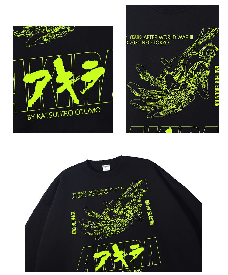 Akira Vintage Pullover i ren bomull