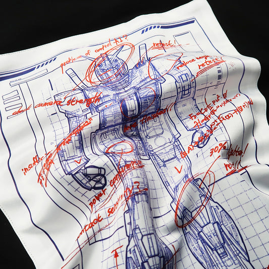 T-Shirt από καθαρό βαμβακερό φορητό κοστούμι Gundam Sketch