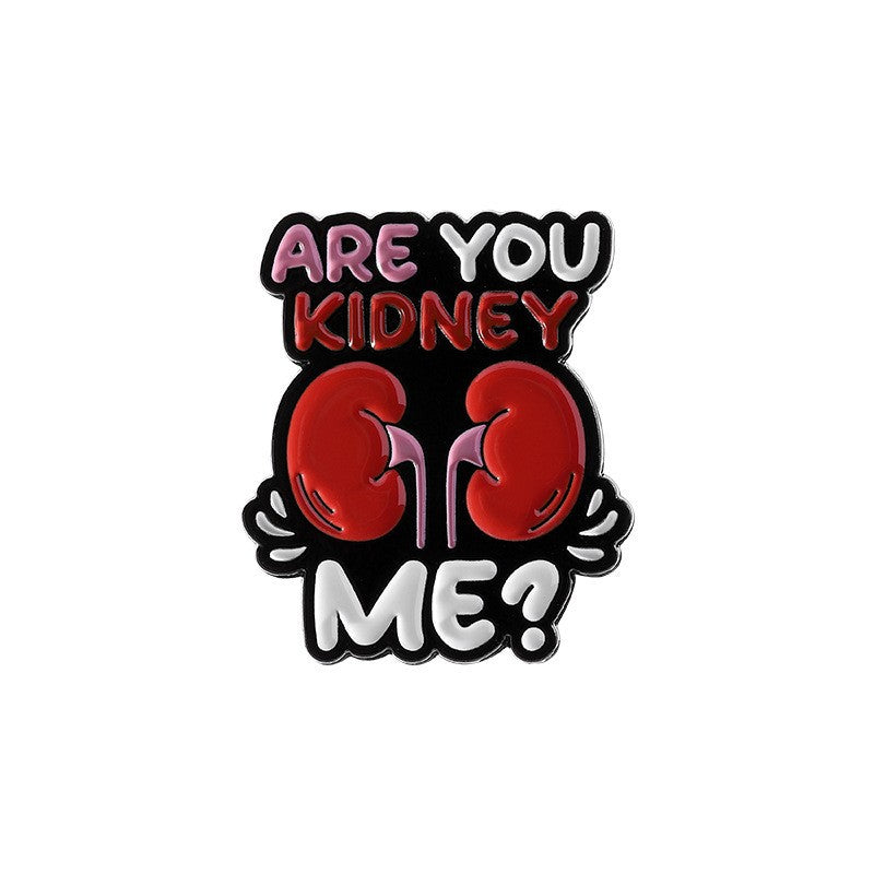 Anatomical Heart Medical Enamel Pins