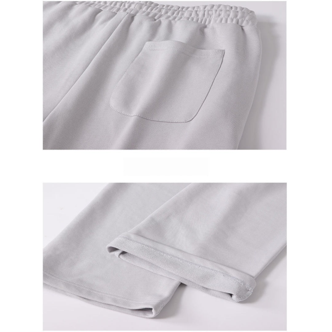 Relaxed Straight-Leg Sweatpants