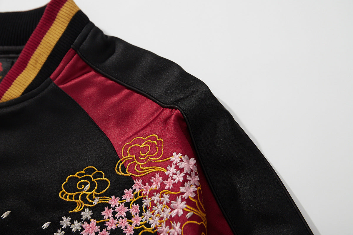 Koi Fish Satin Jacket