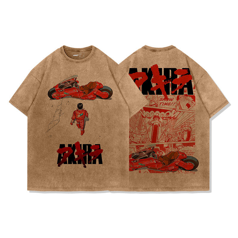 Neo Tokyo Retro Motorcycle T-Shirt