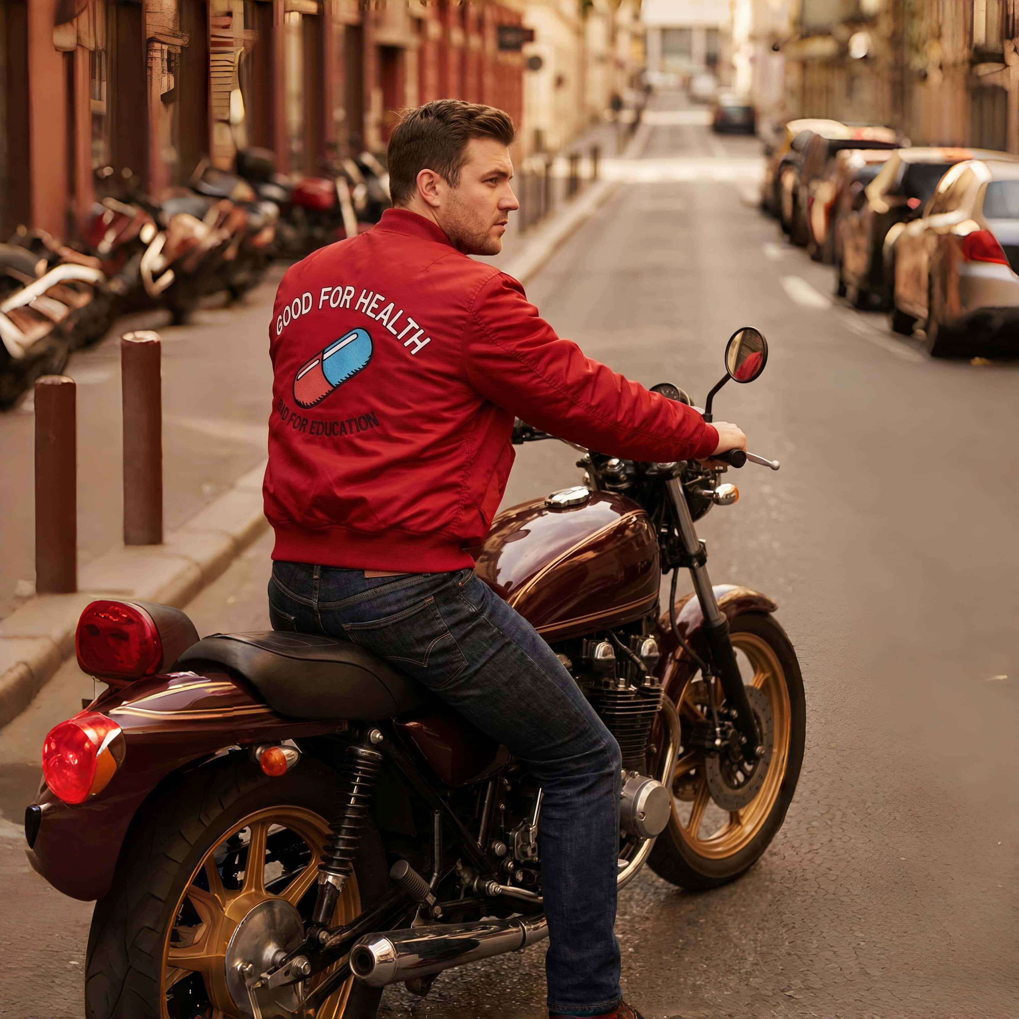 Akira Retro Flight Jacket