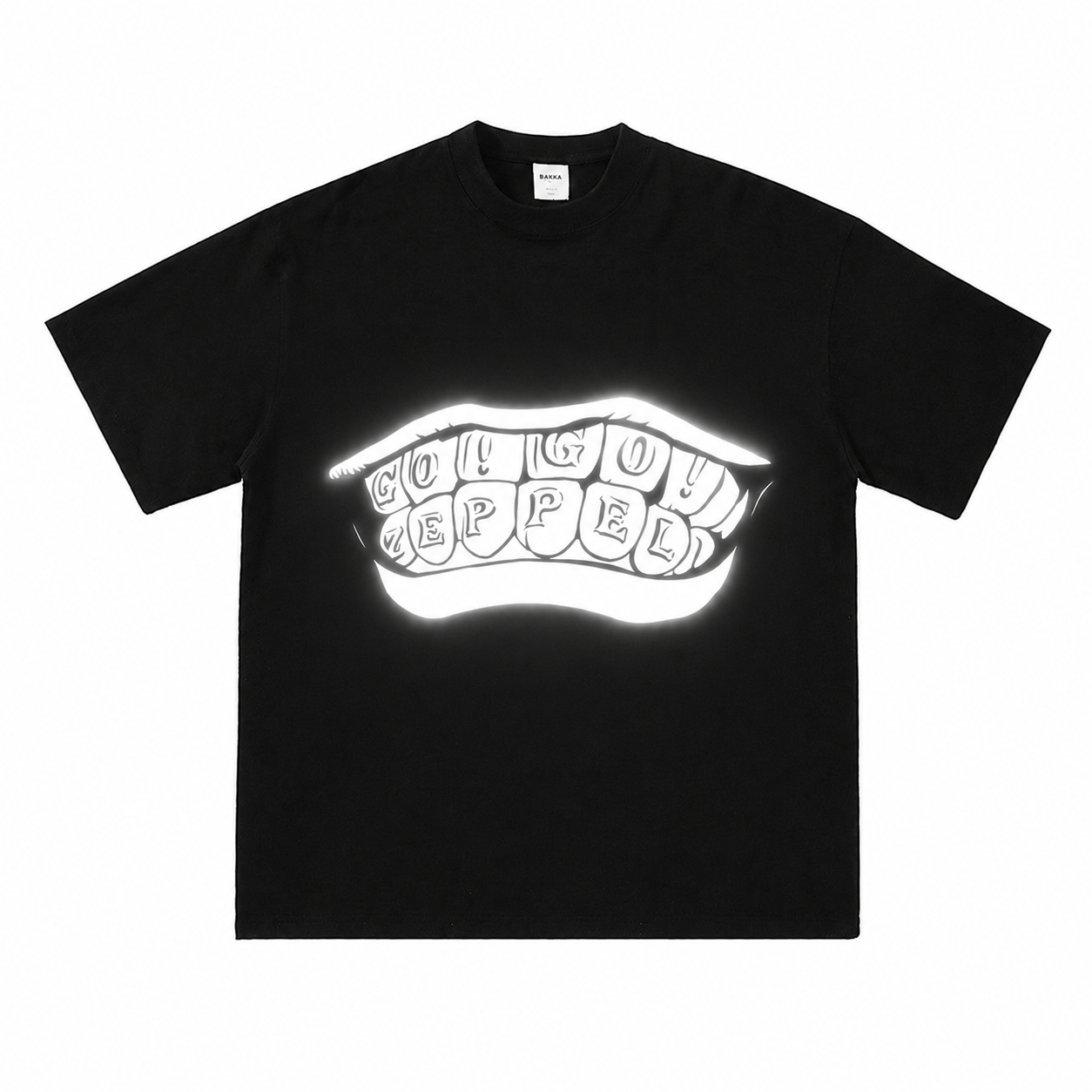 T-shirt in puro cotone con stampa DTG retrò delle bizzarre avventure di Jojo