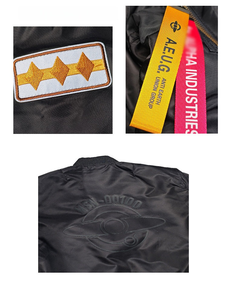 "Newtype Frequency" Flight Jacket