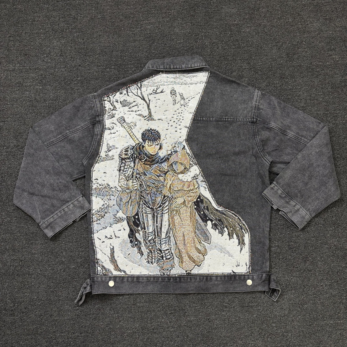 Berserk Guts & Casca -farkkutakki