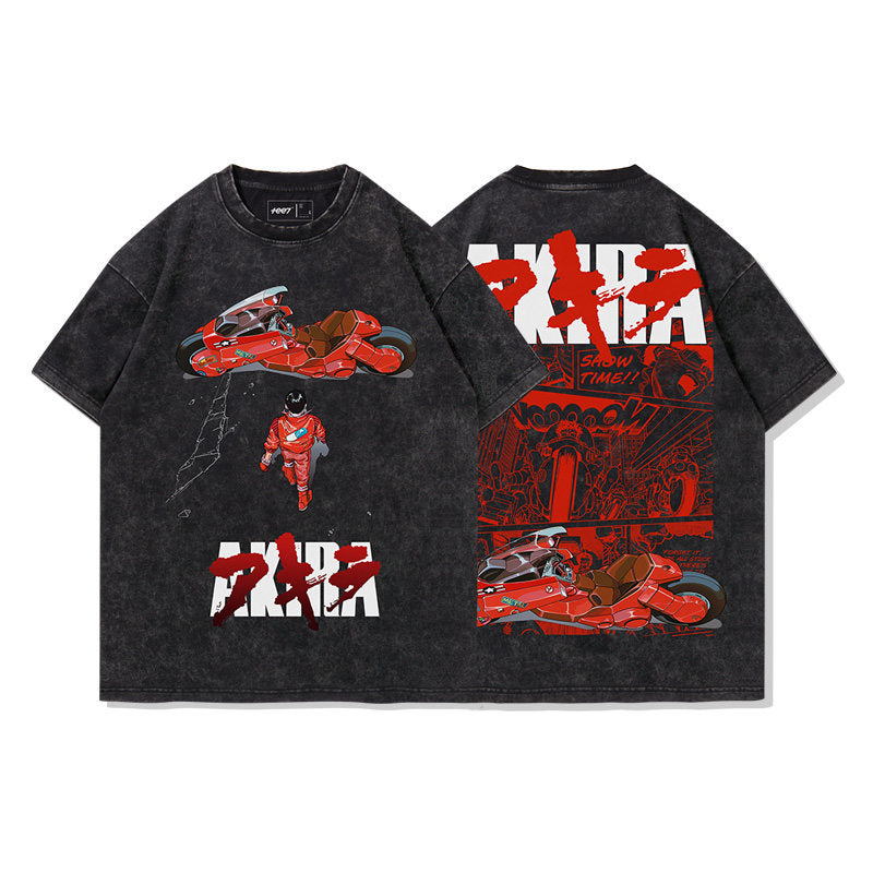 Neo Tokyo Retro Motorcycle T-Shirt