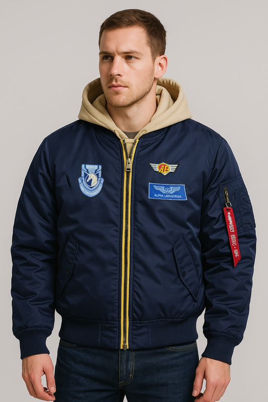 Μπουφάν πτήσης "Newtype Frequency".