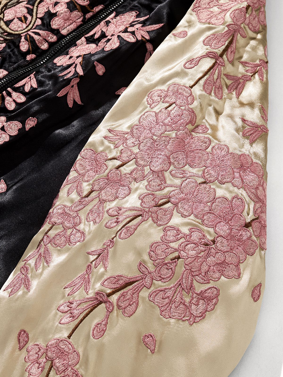 Dragon & Sakura Satin Jacket