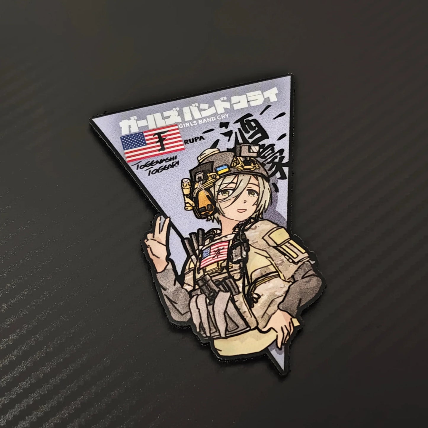 Anime Girls Band Tactical Morale Patch