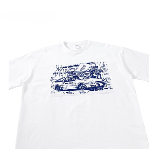 Initial D Manga Style Tshirt