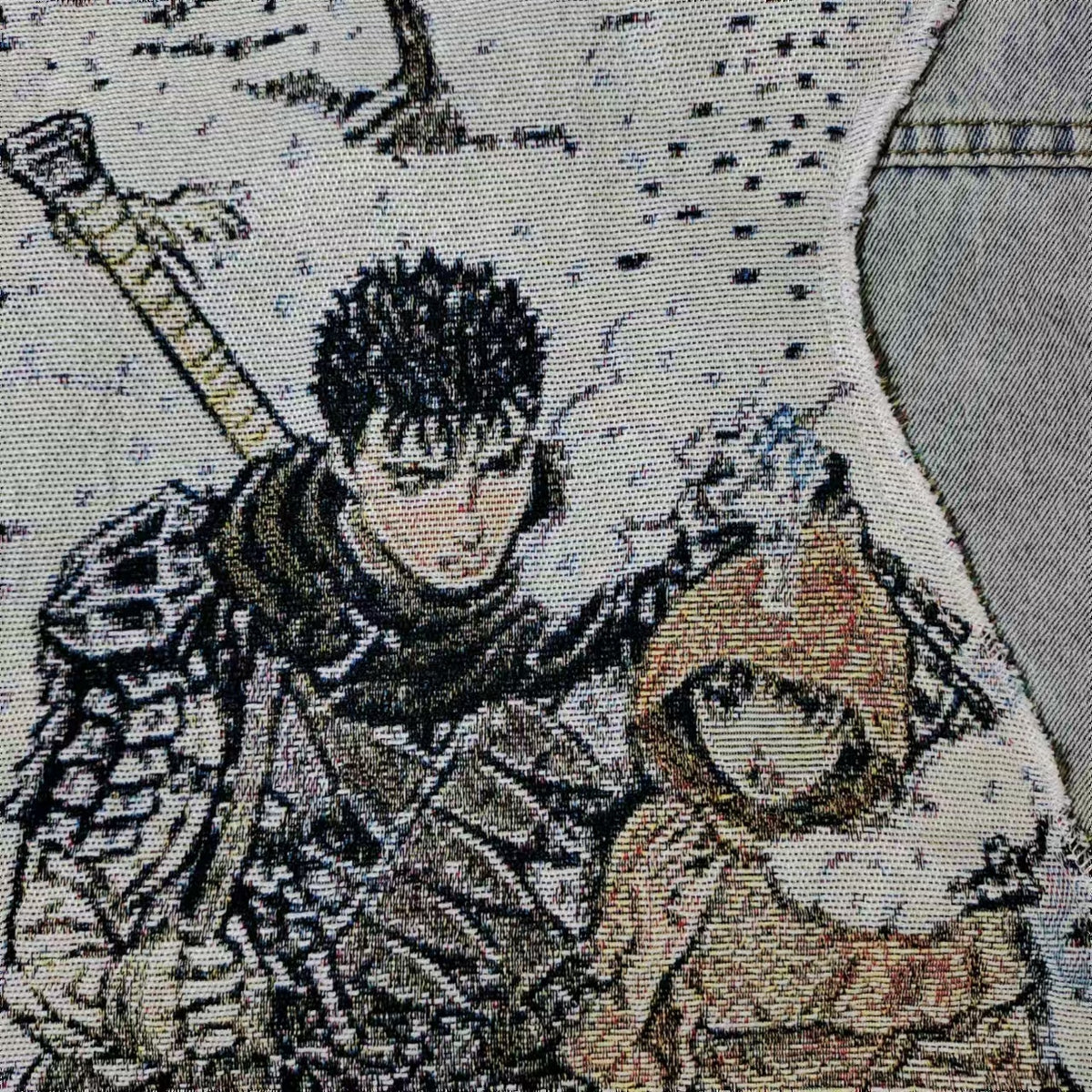 Berserk Guts & Casca -farkkutakki