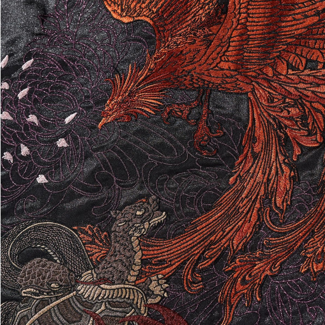 Blue Dragon & White Tiger Sukajan Jacket