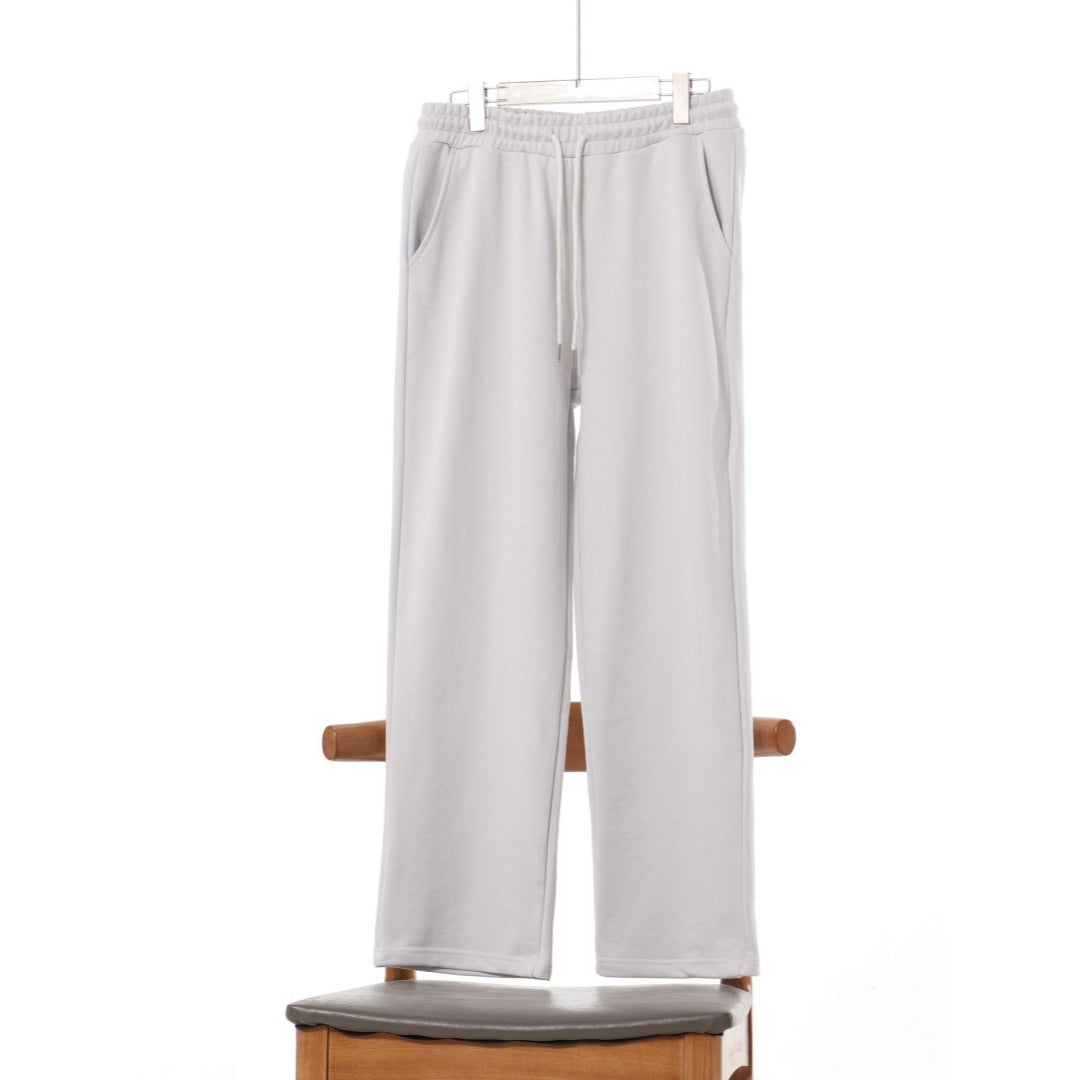 Relaxed Straight-Leg Sweatpants