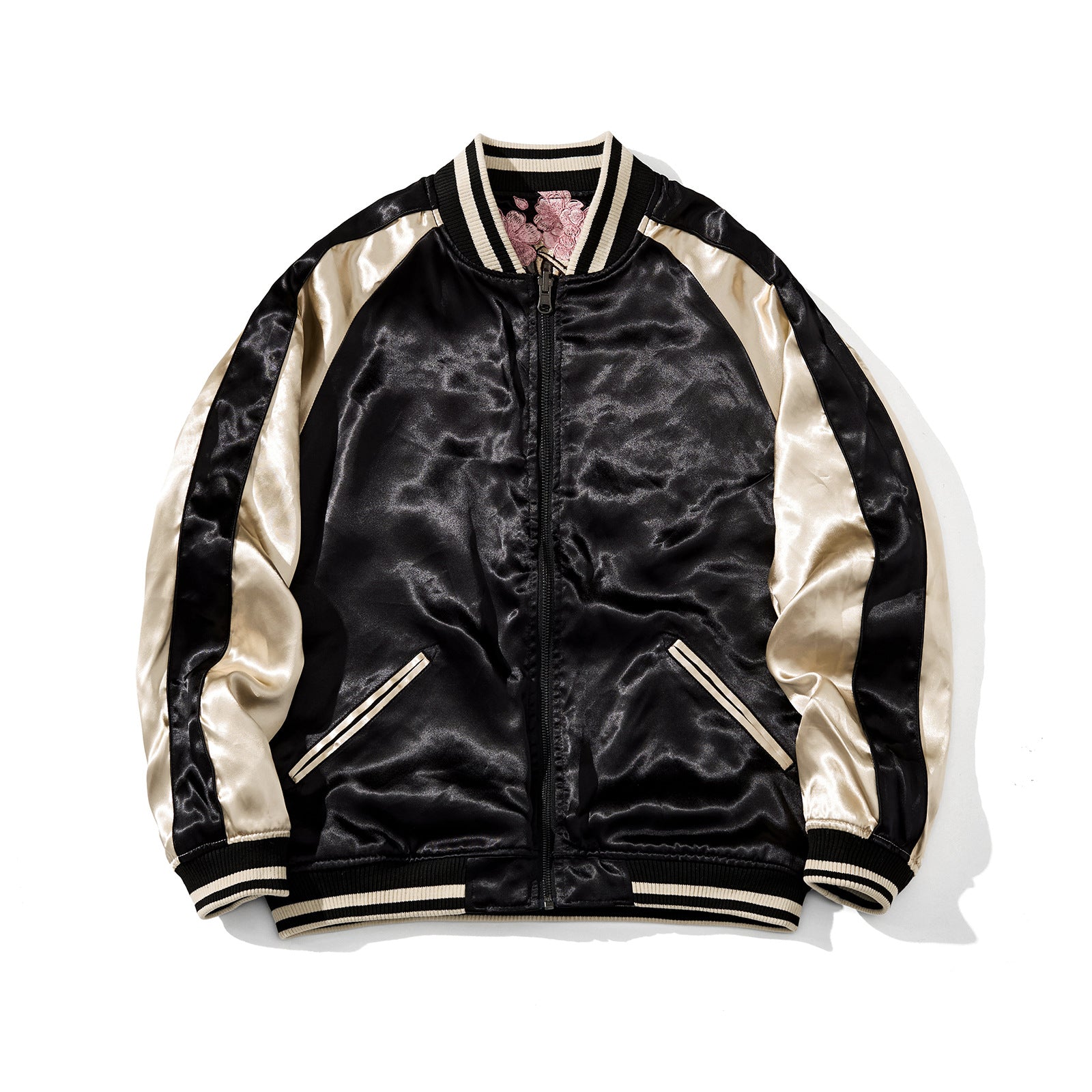 Dragon & Sakura Satin Jacket