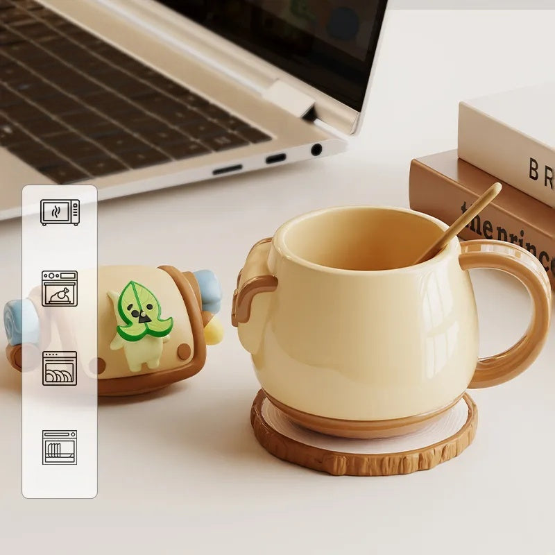 “Yahaha” Korok-Inspired Ceramic Mug