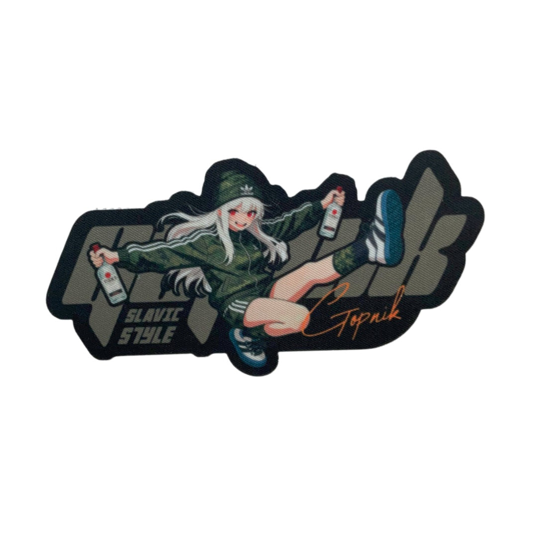 Slavic Gopnik Girls Patch