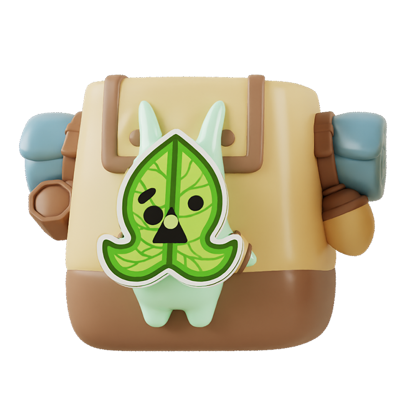 “Yahaha” Korok-Inspired Pen Holder – Desktop Organizer for Stationery & Accessories