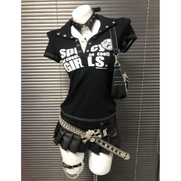 T-shirt graphique « Spicy Girls » grande taille disponible