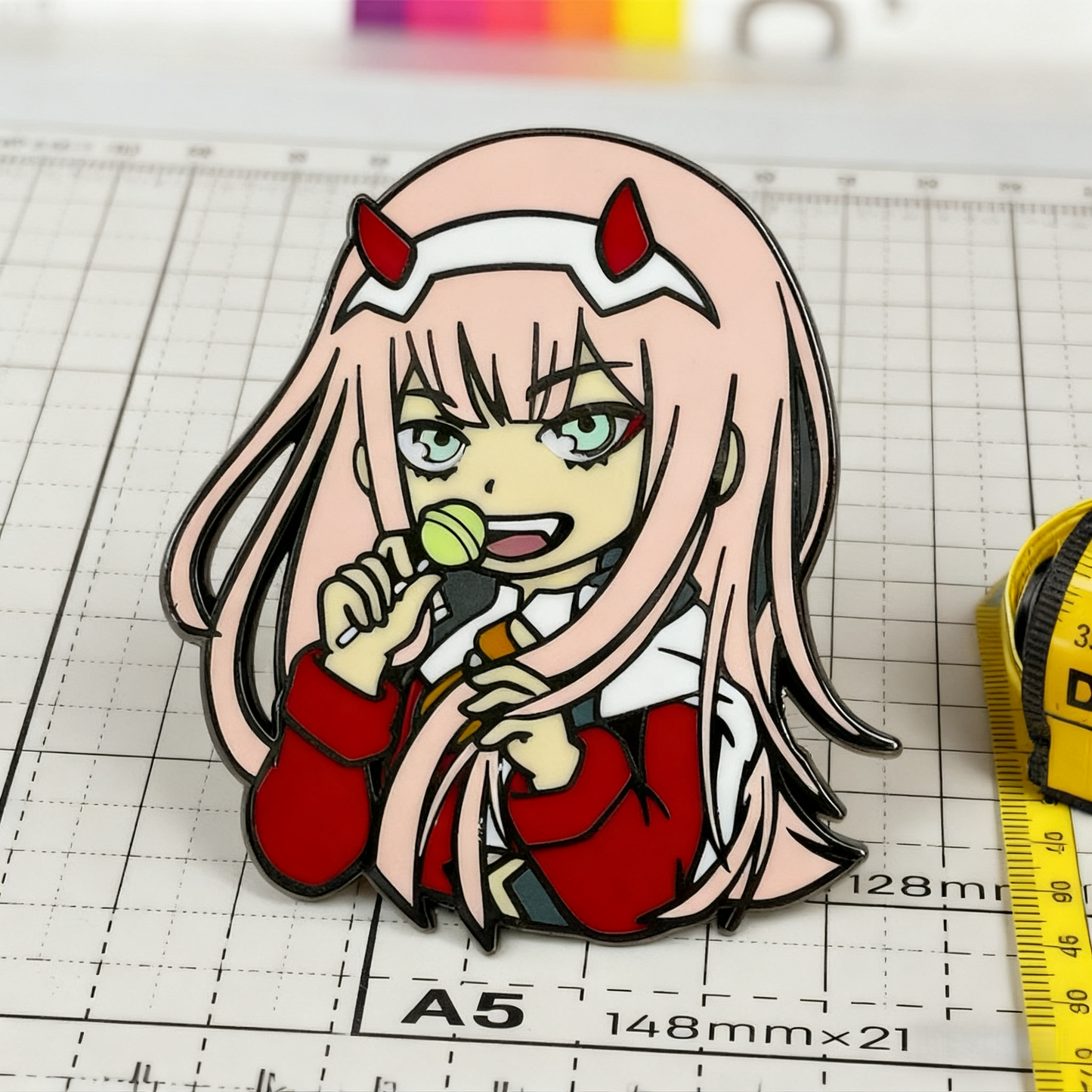 Darling In The Franxx Zero Two Metal Pin