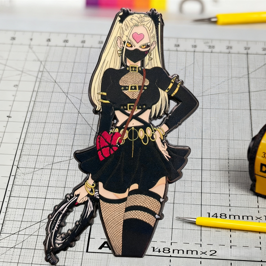 Broche en métal Genshin Furina