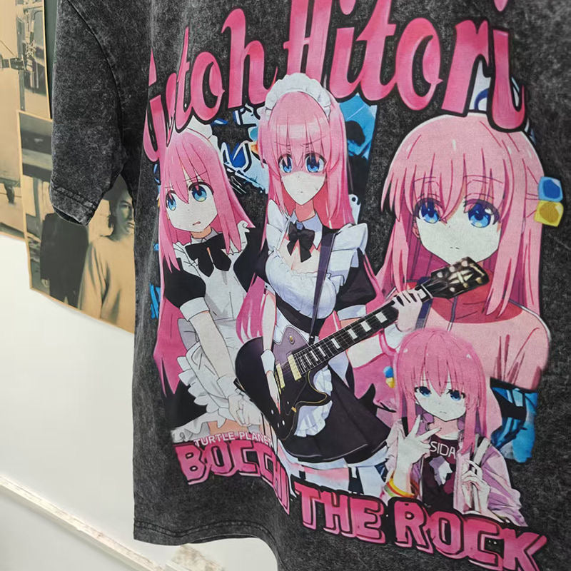 T-shirt en pur coton imprimé Girls Band Cry