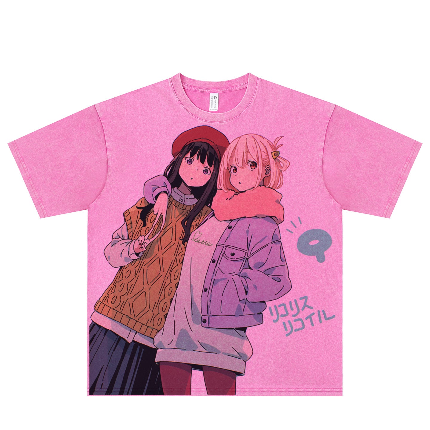 Lycoris Recoil Kawaii T-shirt