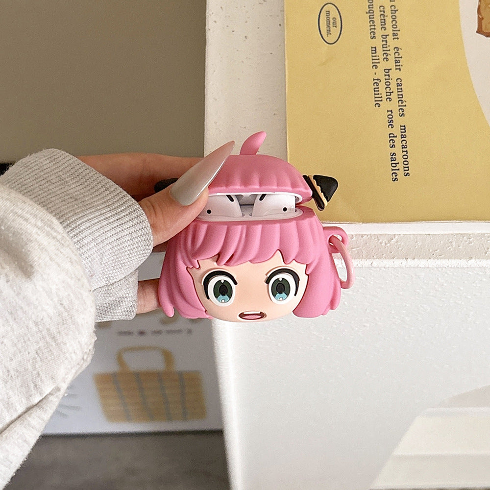 "Pink Peep" Anya AirPods Case