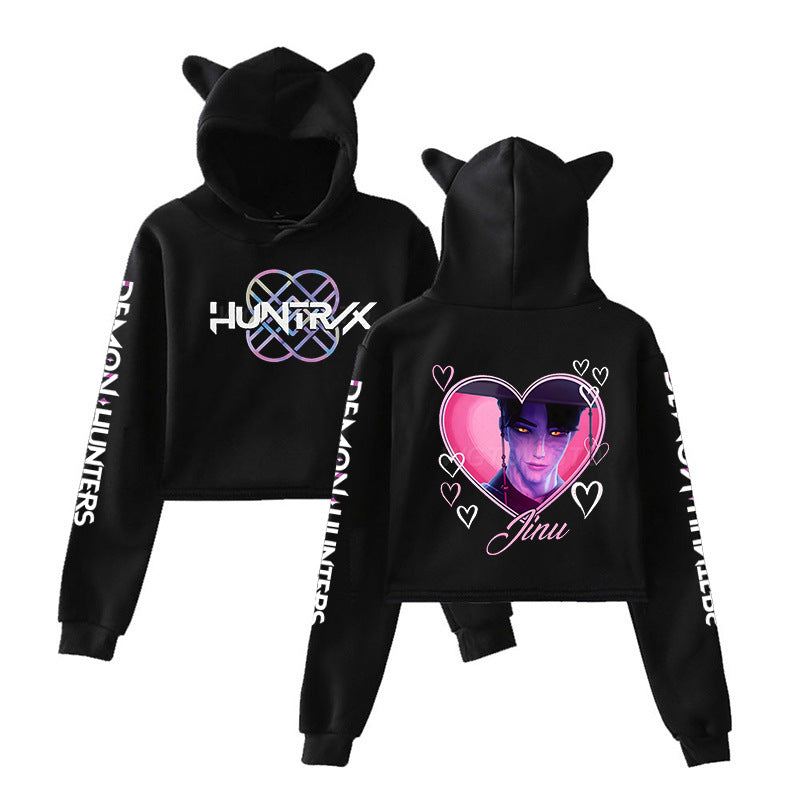K-Pop Demon Hunters Cat Ear Hoodie