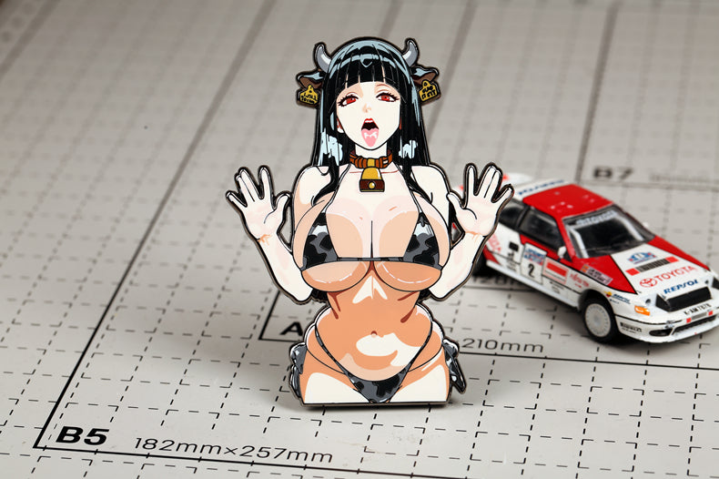 Cowgirl Metal Enamel Pin