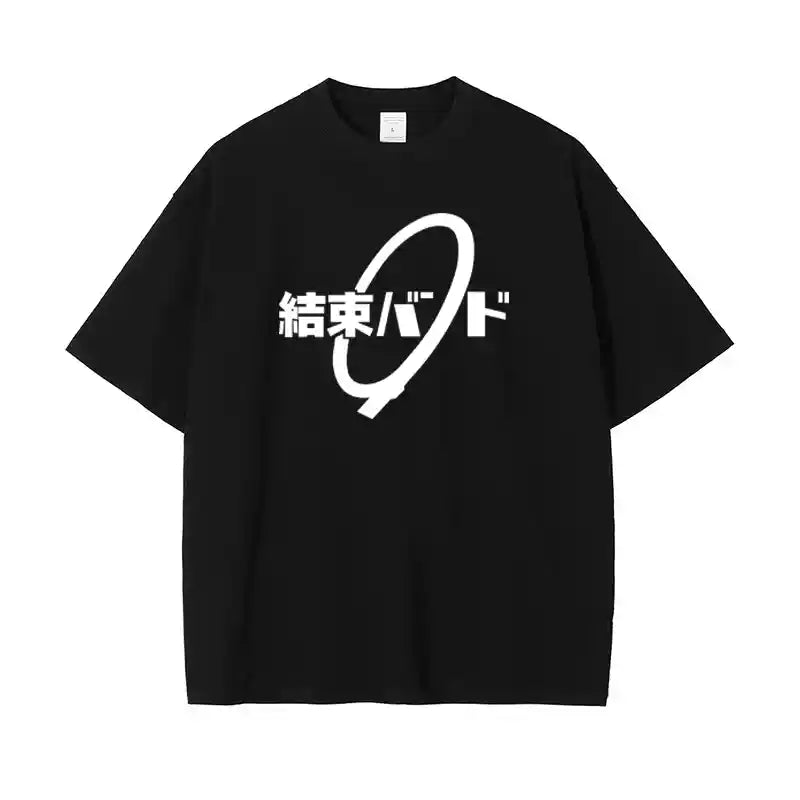 Pure Cotton Bocchi The Rock japansk Kessoku Band T-shirt