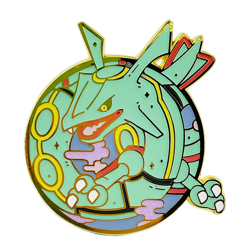 Classic Japanese Anime Spirit Beast Metal Pin