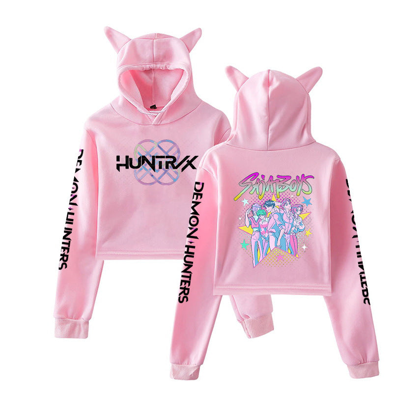 K-Pop Demon Hunters Cat Ear Hoodie