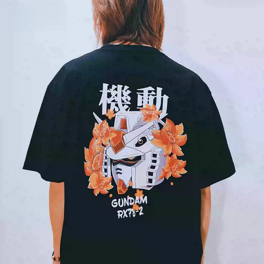 Μπλουζάκι από καθαρό βαμβακερό φορητό κοστούμι Gundam RX78-2