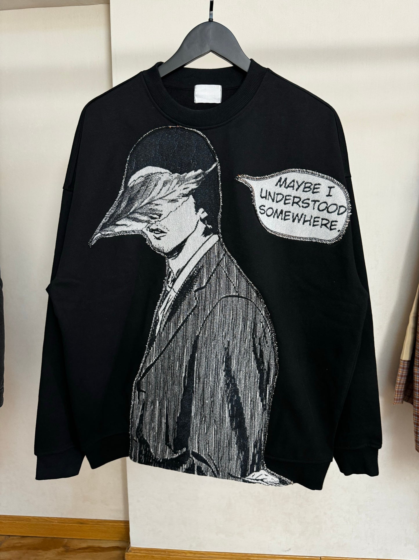 Sweat à capuche gothique à col en fourrure