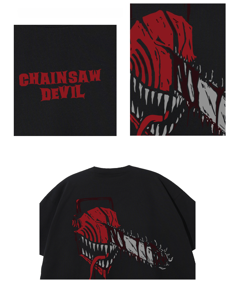 Puur katoenen Dandadan schattig esthetisch T-shirt met lange mouwen