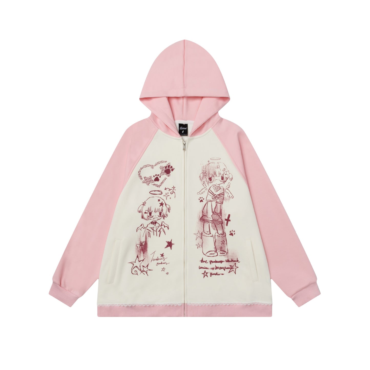 Camiseta de manga larga estética Dandadan de puro algodón