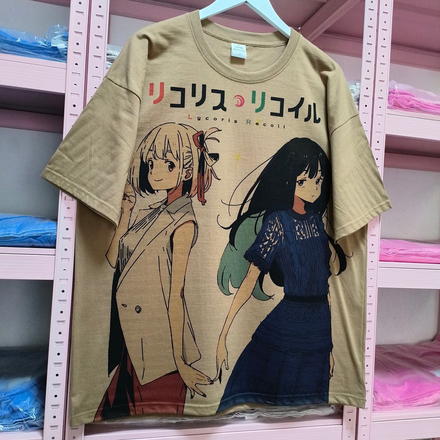 Lycoris Recoil Anime Girl T-shirt