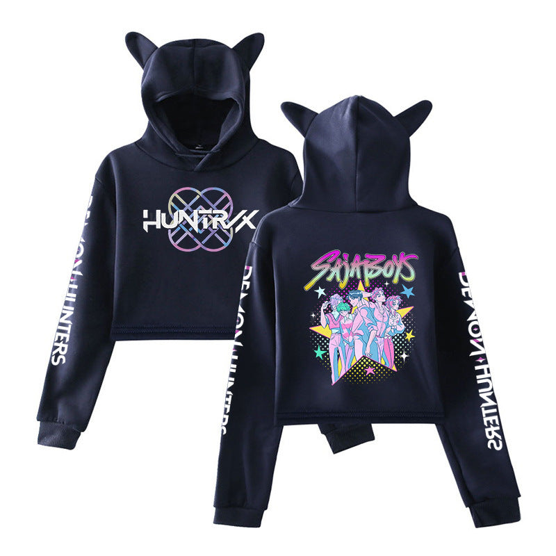 K-Pop Demon Hunters Cat Ear Hoodie