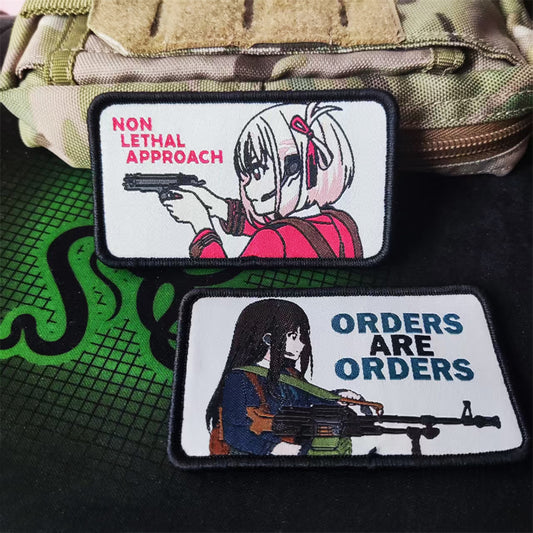 Lycoris Recoil Hook & Loop Tactical Morale Patch